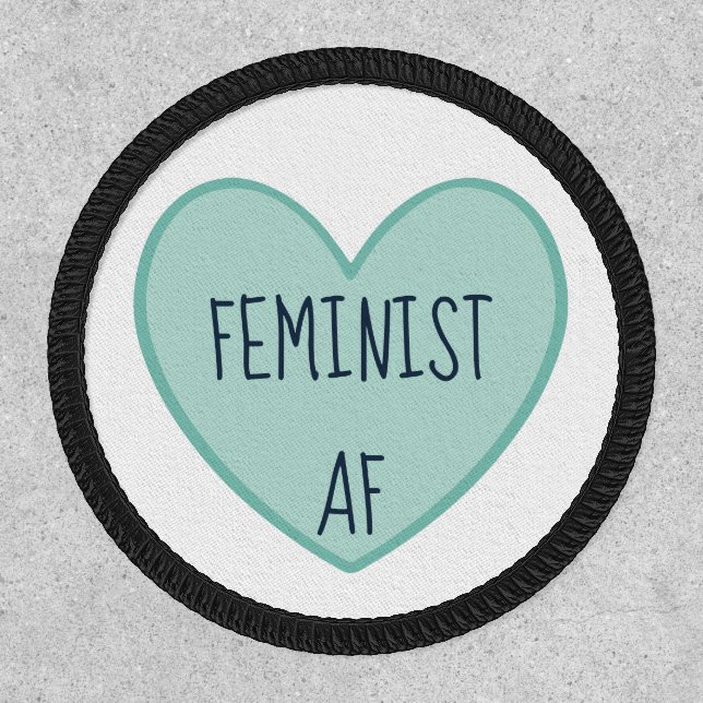 "Feminist AF" Patch (Front)