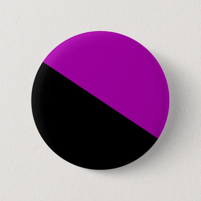 Feminist Anarchist flag button (Front)