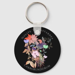 Feminist art Nolite Te Bastardes Carborundorum Keychain