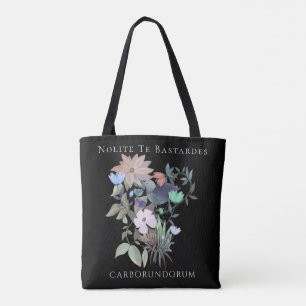 Feminist art Nolite Te Bastardes Carborundorum Tot Tote Bag