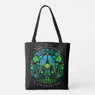 Feminist art Nolite Te Bastardes Carborundorum Tote Bag