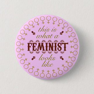 Feminist Button