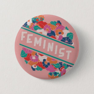 Feminist Button