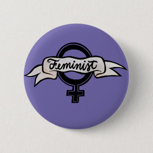 Feminist Button
