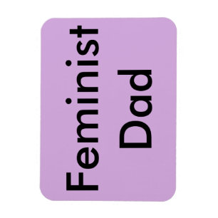 Feminist Dad Car Magnet