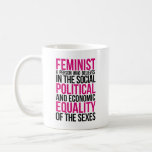 Feminist Definition Coffee Mug at Zazzle