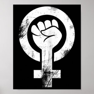 Feminist Fist Female Symbol Resist Fist Feminism 1 Poster