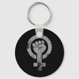 Feminist Fist Female Symbol Resist Fist Feminism Keychain