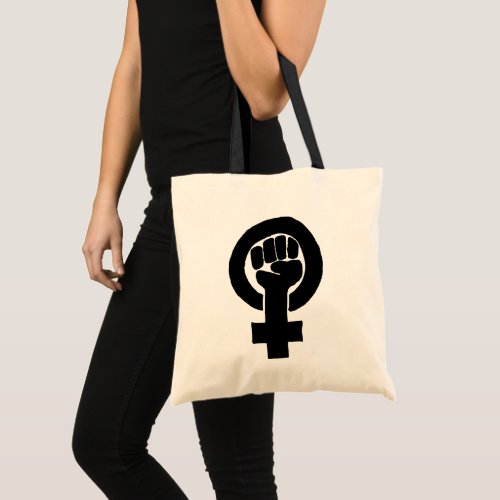 Feminist Fist Grocery Bag