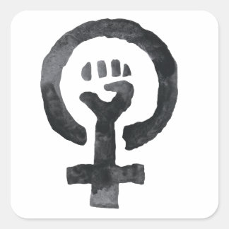 Feminist Fist Icon Stickers