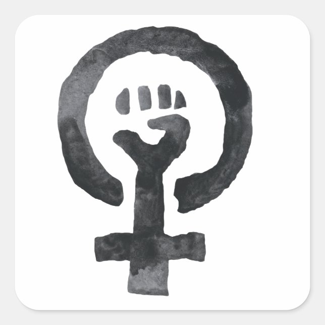 Feminist Fist Icon Stickers (Front)