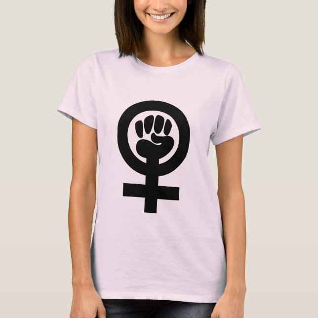 Feminist Fist Symbol Shirt (Front)