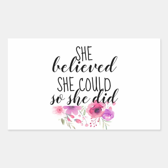 Feminist Floral Inspirational Quote Bumper Sticker Zazzle
