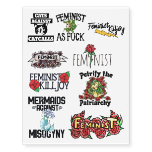 Feminist Funpack Temporary Tattoos