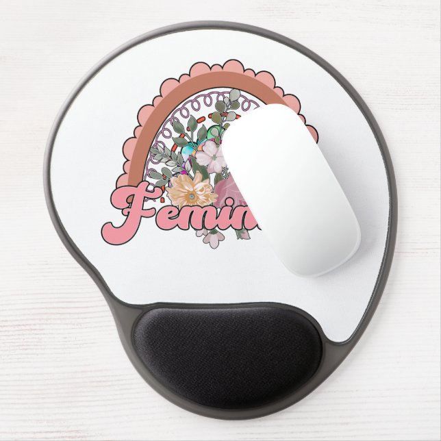 Feminist Gel Mouse Pad (Left Side)
