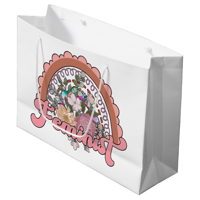 Feminist Gift Bags (Front Angled)