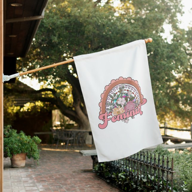 Feminist House Flag (In SItu)