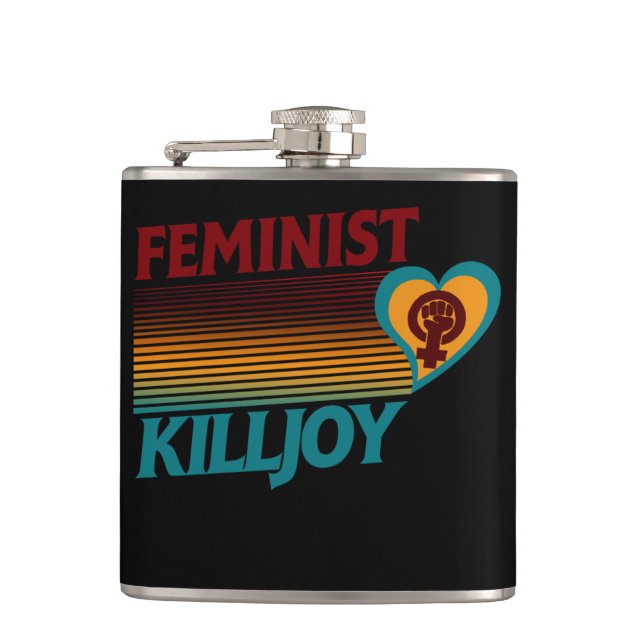 Feminist KILLJOY Flask (Front)