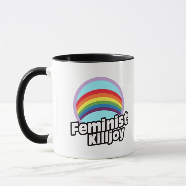 Feminist Killjoy - Rainbow Killjoy --  Mug (Left)