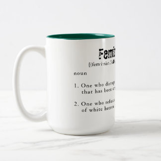 Feminist Killjoy Two-Tone Coffee Mug