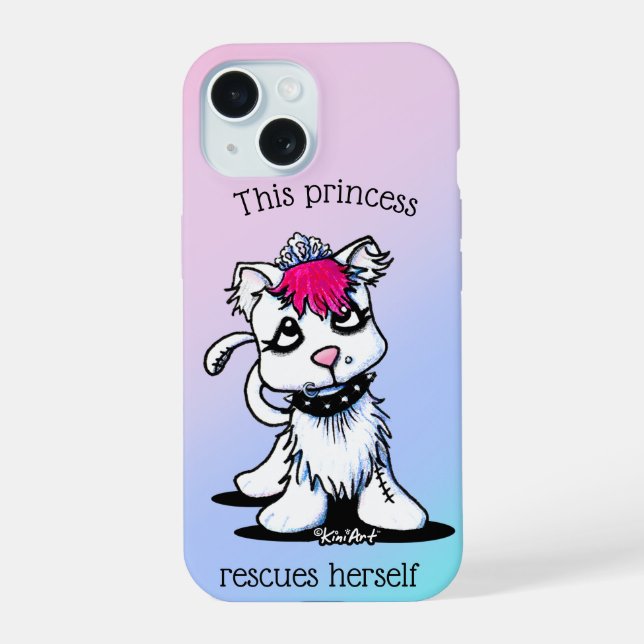 Feminist Kitty Iphone Case (Back)
