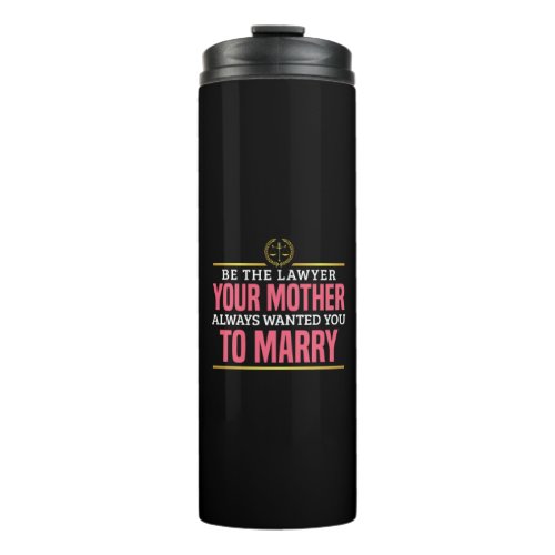 Feminist Lawyer _ Motivational Female Leader Thermal Tumbler