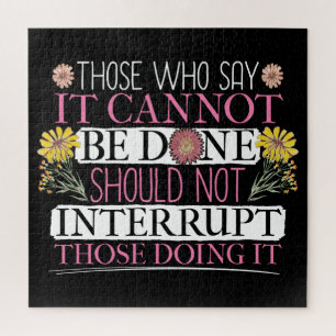 Feminist Leader Empowered Women Jigsaw Puzzle