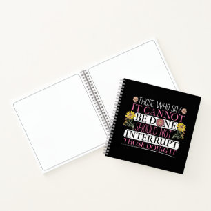 Feminist Leader Empowered Women Notebook