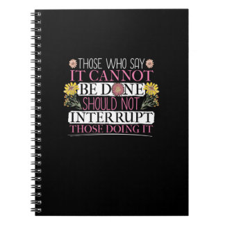 Feminist Leader Empowered Women Notebook