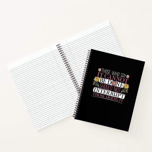 Feminist Leader Empowered Women Notebook (Inside)