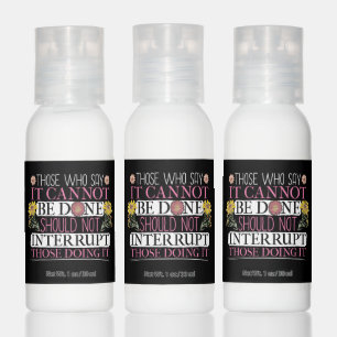 Feminist Leader Empowered Women Quote Hand Lotion