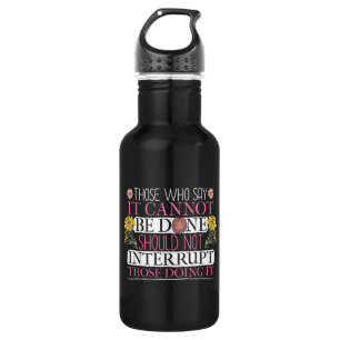 Feminist Leader Empowered Women Stainless Steel Water Bottle