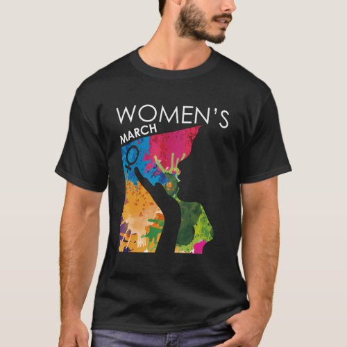 Feminist March 2022 WomenS March Washington T_Shirt
