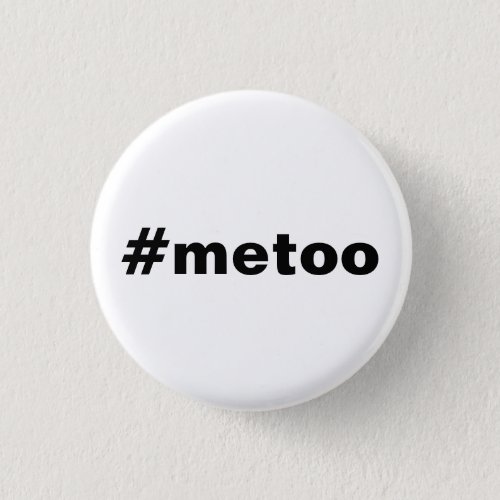 feminist metoo girl power round button