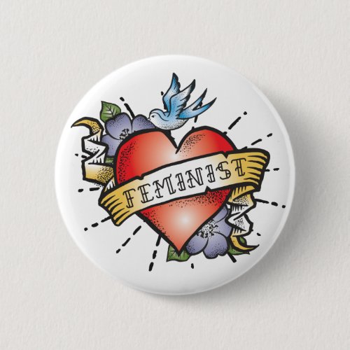 Feminist Pinback Button