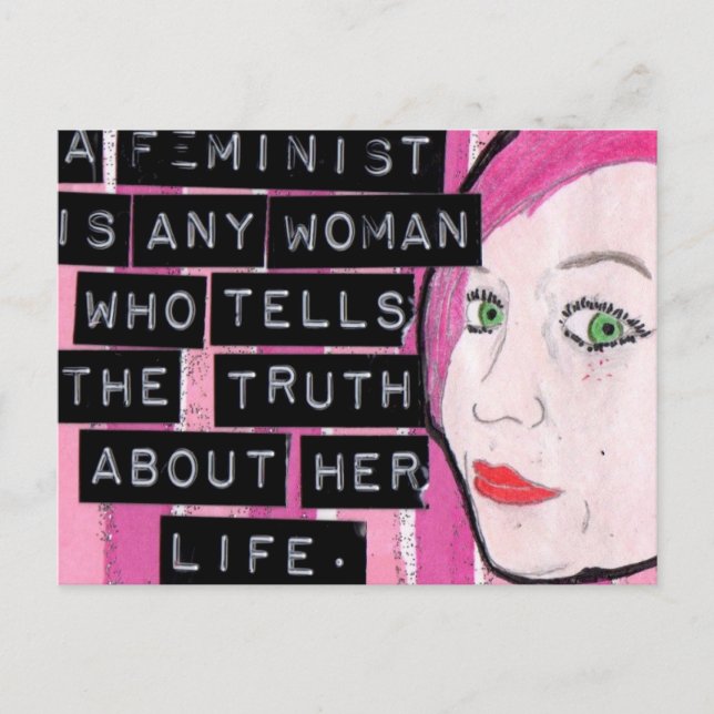 Feminist Postcard (Front)