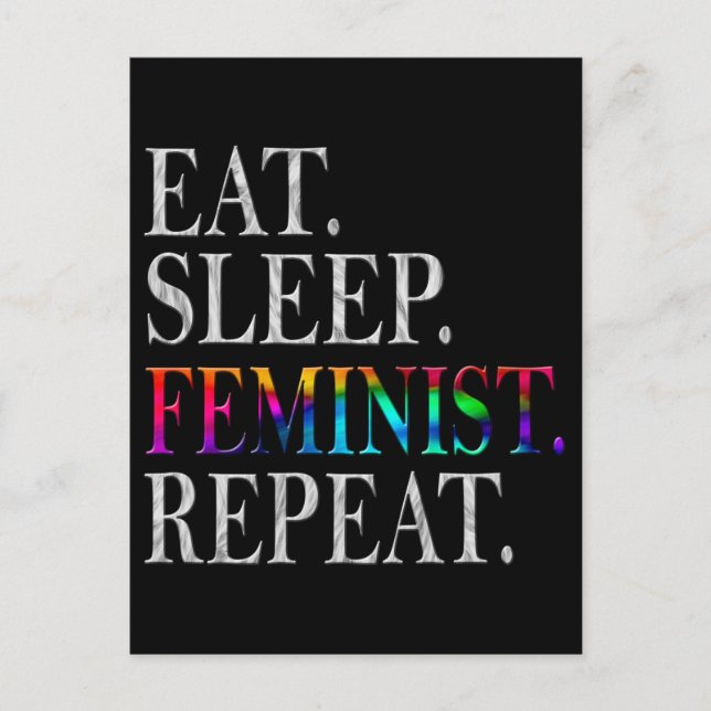 Feminist Postcard (Front)