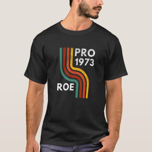 Feminist Pro 1973 Roe Vs Wade Womens Protection Ci T_Shirt