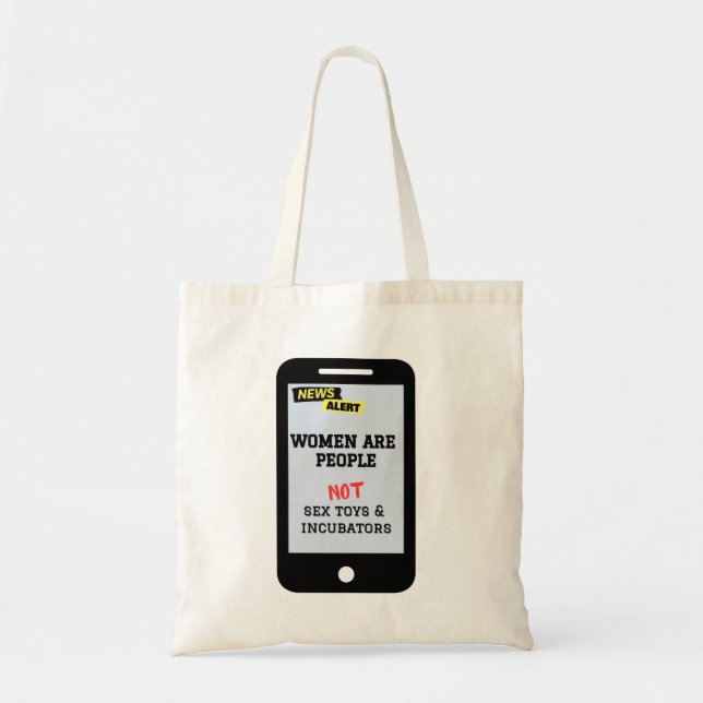 feminist, pro-choice - tote bag (Front)