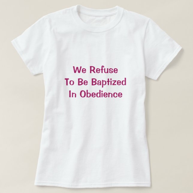 Feminist Purple Reclaiming Our Bodies T-Shirt (Design Front)