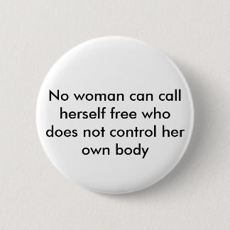 Feminist quote button