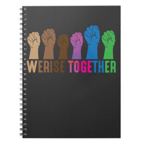 Feminist Resistance Human Equality Social Justice Notebook