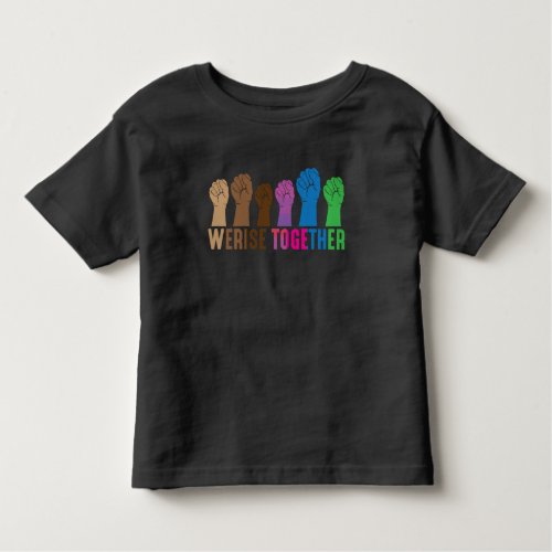 Feminist Resistance Human Equality Social Justice Toddler T_shirt