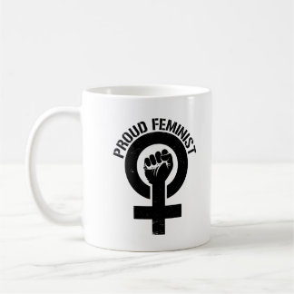 Feminist Resistance - Proud Feminist --  Coffee Mug