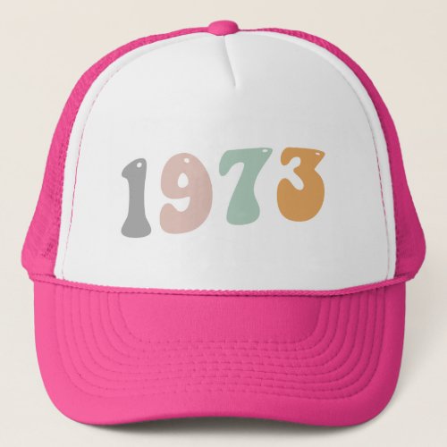Feminist Roe V Wade 1973 Rights Choice Trucker Hat
