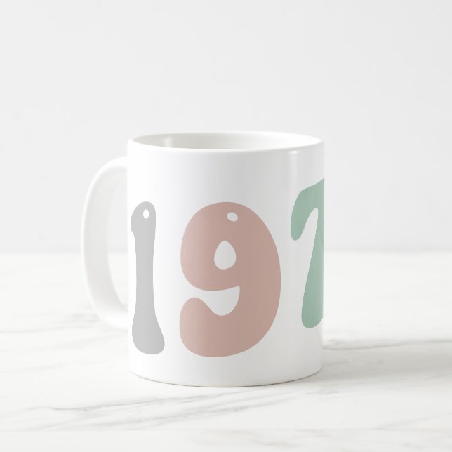Feminist Roe V Wade Women Rights 1973 Choice Coffee Mug (Front Left)