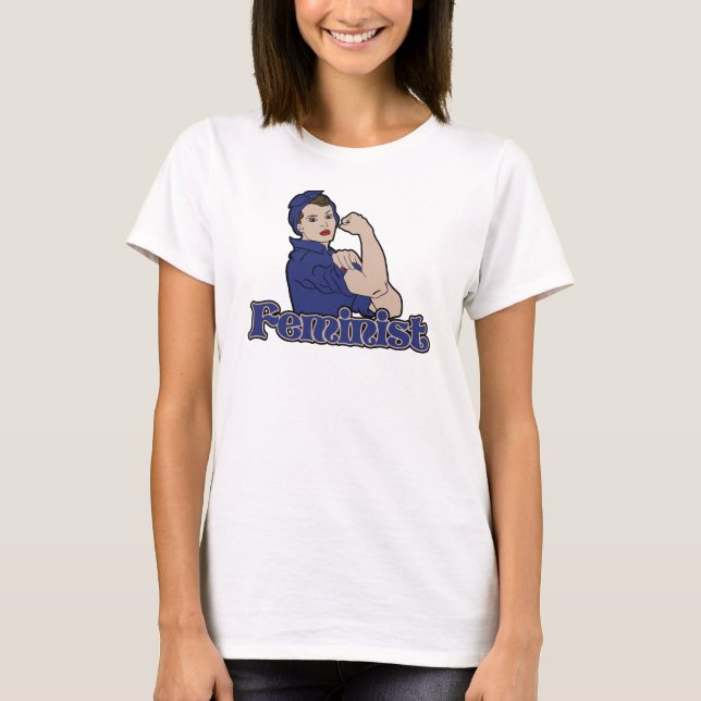 Feminist rosie riveter T-Shirt (Front)