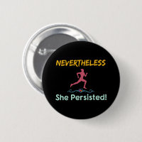 Feminist Runner Nevertheless She Persisted