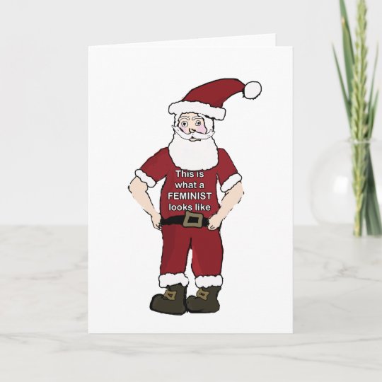 Bilderesultat for feminist santa