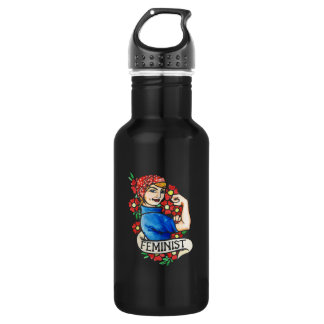 Feminist Stainless Steel Water Bottle